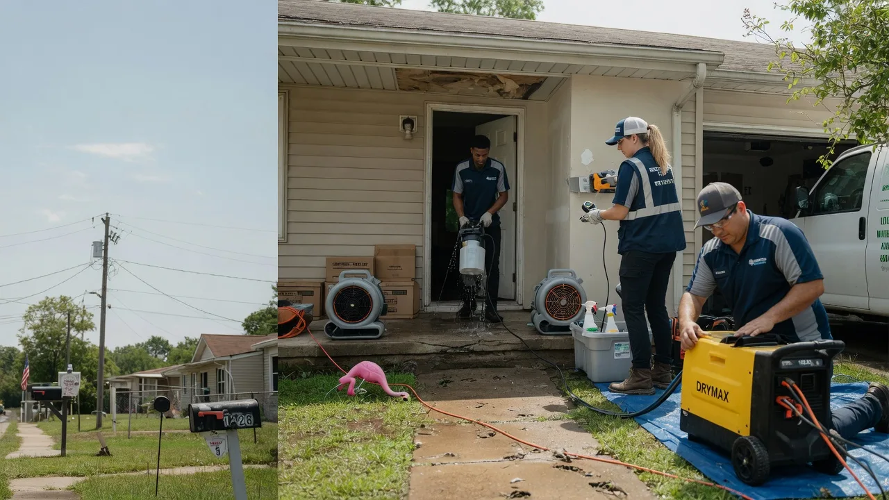 Storm Damage Water Removal in Cedar Grove, TN near me